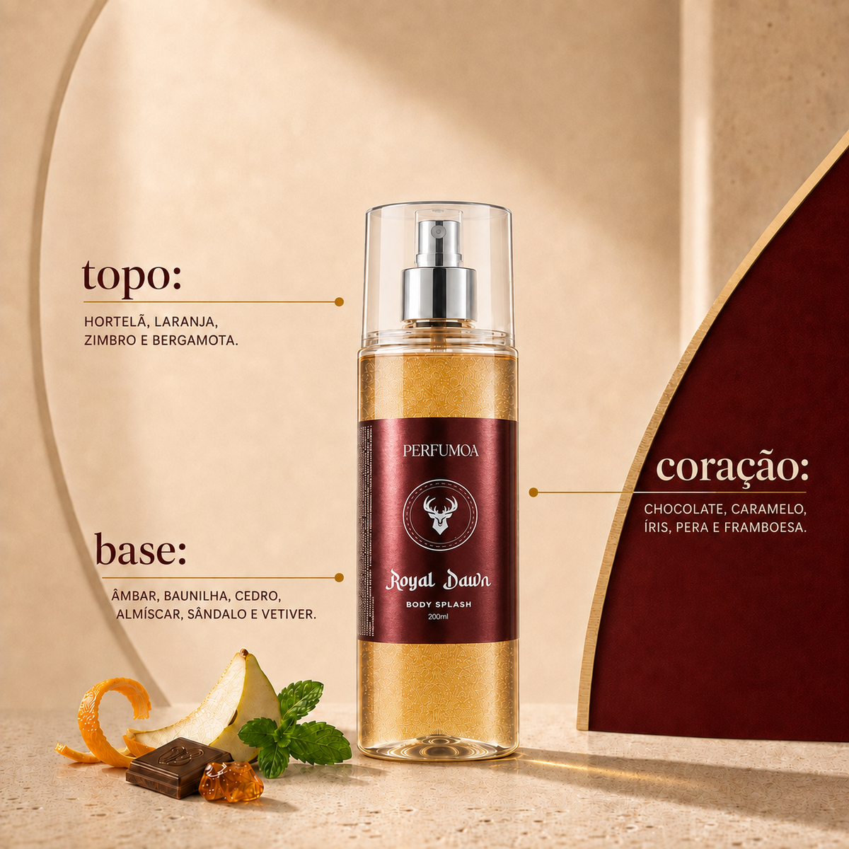 BODY SPLASH PERFUMOA 200ML ROYAL DAWN
